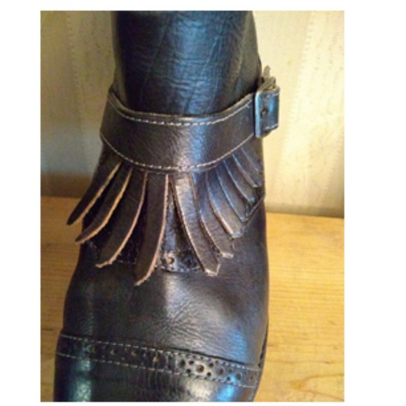 Bed Stu Dark Leather Ankle Booties - Picture 6 of 16